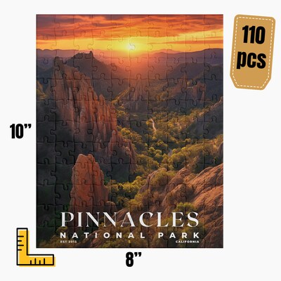 Pinnacles National Park Jigsaw Puzzle, Family Game, Holiday Gift | S10 - image2